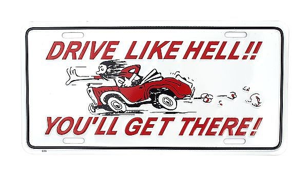 Boosterplate Drive like hell