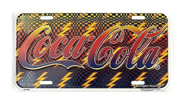 Boosterplate COCA COLA (Blitze)