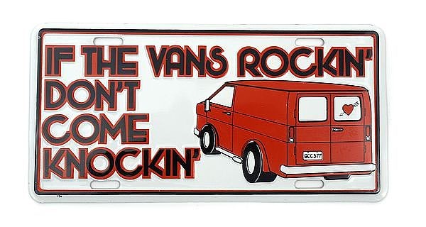 Boosterplate IF THE VANS ROCKIN´
