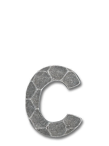 Schmiedeeisen Hausnummer - Buchstabe c