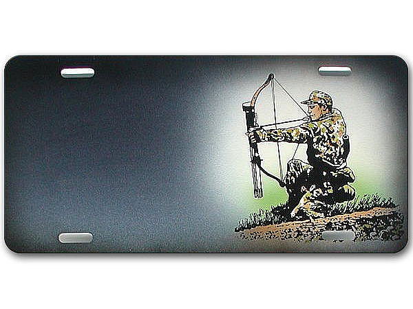 Airbrush - Schild Soldat incl. Wunschtext
