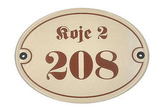 Emaille Schild