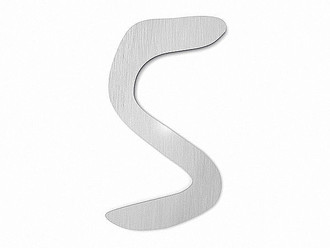 <em><b>Hausnummer</b></em> 5- Schriftart Design aus<em><b> Edelstahl</b></em> 