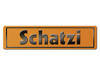 kleines Namensschild in Gold mit Wunschbundeslandwappen 