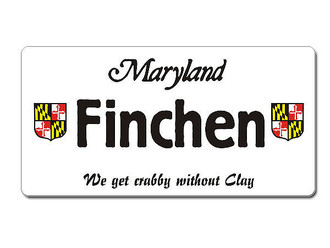 USA Deko Autonummernschild Maryland mit individuellem Wunschtext 