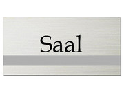 T�rschild - Saal -  ClassicLime - Gr��e: 200 X 100 Mm (Tuerschilder)