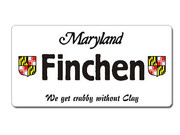 USA Deko Autonummernschild Maryland mit individuellem Wunschtext 