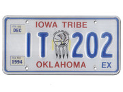 USA - Autokennzeichen Oklahoma