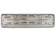 Ein Auto Kennzeichenhalter 52cm in Chrom-Optik 