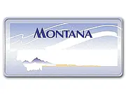 Montana USA Deko Fahrzeugkennzeichen mit individuellem Wunschtext