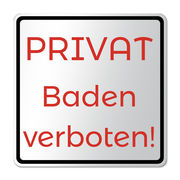 Individuelles quadratisches Verkehrsschild mit Wunschtext 