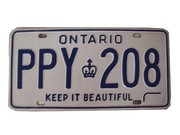 Kanadisches Nummernschild Ontario 
