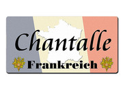 L&auml;nder - Nummernschild im Format 30x15 cm - Frankreich 