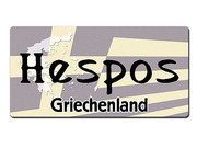 L&auml;nder - Nummernschild im Format 30x15 cm - Griechenland 