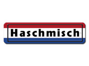 Namensschild mit niederl&auml;ndischer Flagge und Ihrem Wunschtext 