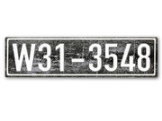 W Kfz Kennzeichen aus der Amerikanischen Zone W&uuml;rttemberg