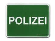 Funschild Polizei 