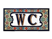 spanischer Fliesenschriftzug WC !set _txt $(XDE1 