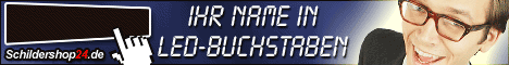 Autokennzeichen mit LED-Beschriftung - powered by SuperClix.de Multi-Ads