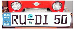 Geburtstagsgeschenk Oldtimer T�v