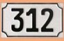 gepr�gte Hausnummer