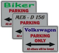 Verkehrsschilder und Hinweisschilder aller Art