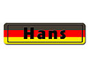 Namensschilder Deutschland