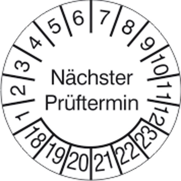 Prfplakette Nchster Prftermin