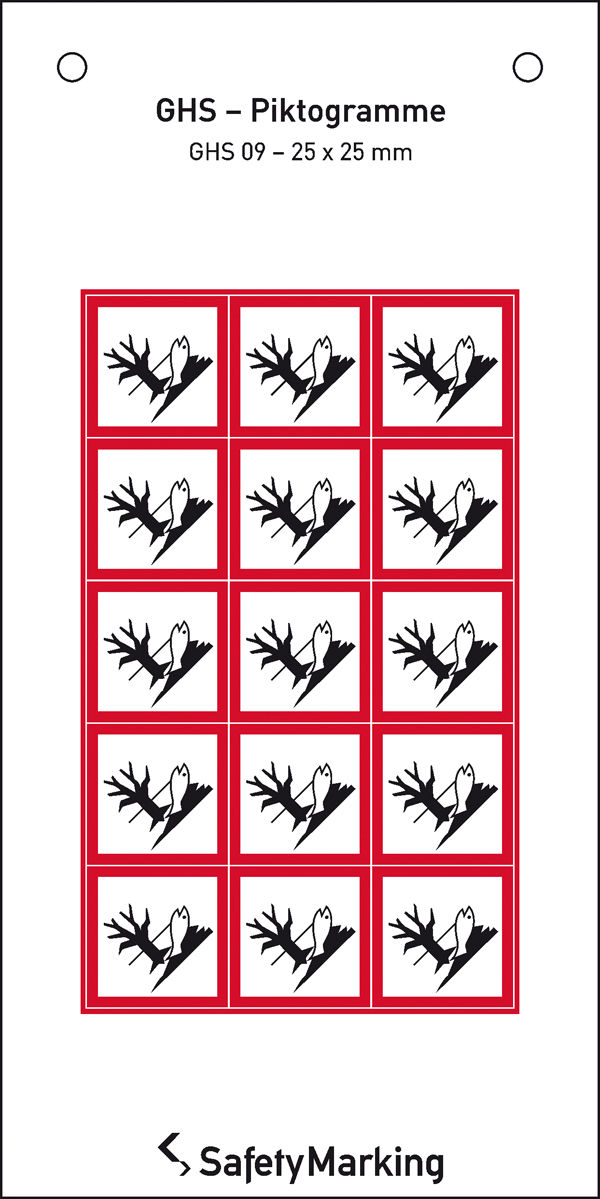 GHS-Gefahrenpiktogramm Symbol 09: Umwelt