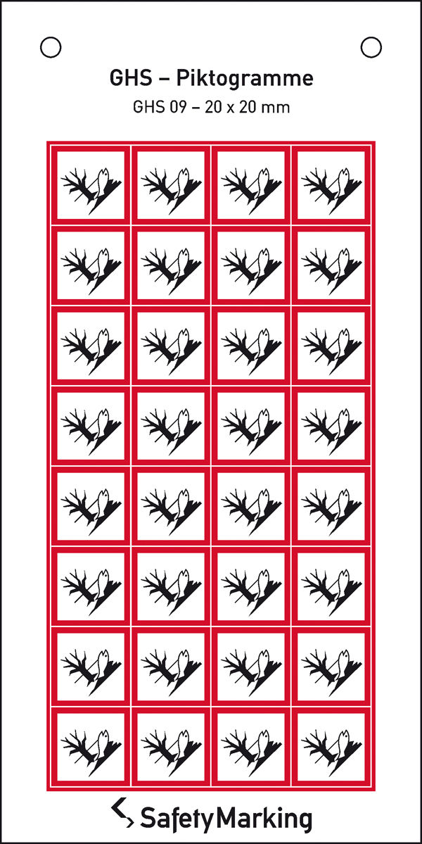 GHS-Gefahrenpiktogramm Symbol 09: Umwelt