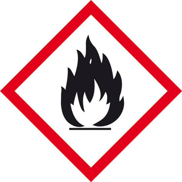 GHS-Gefahrenpiktogramm Symbol 02: Flamme