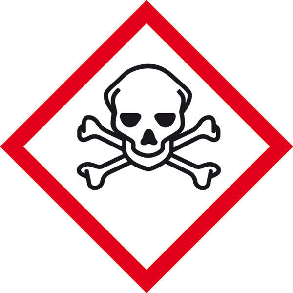 GHS-Gefahrenpiktogramm Symbol 06: Totenkopf