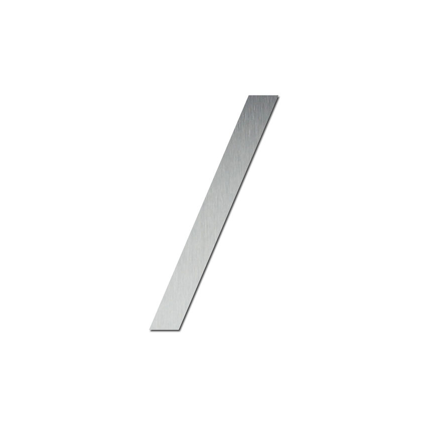 Edelstahl Schrgstrich in der Schriftart Futura 300 mm