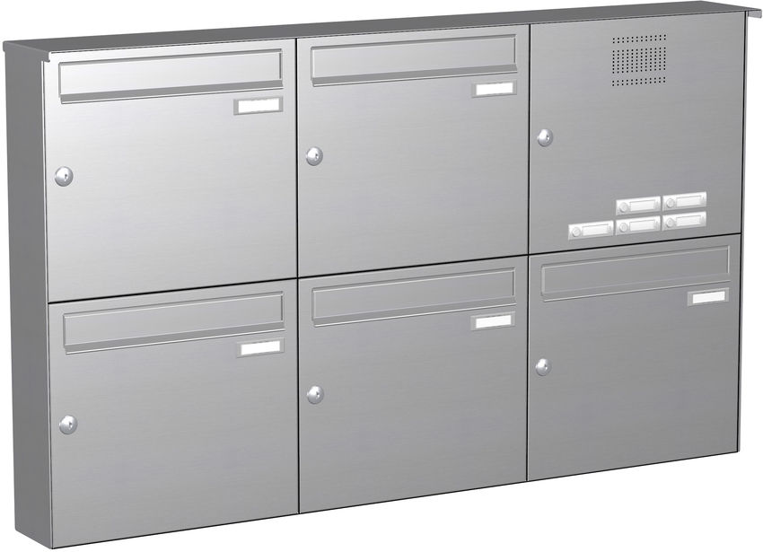 5 Max Knobloch Briefkasten Aufputz Edelstahl Funktion