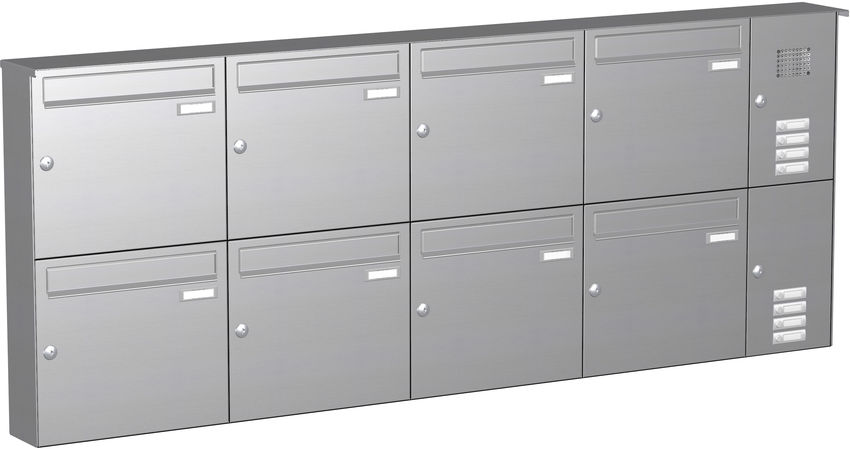 8 Max Knobloch Briefkasten Aufputz Edelstahl Funktion Audio