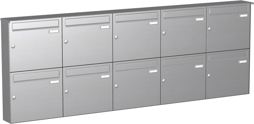 10 Max Knobloch Briefkasten Aufputz Edelstahl
