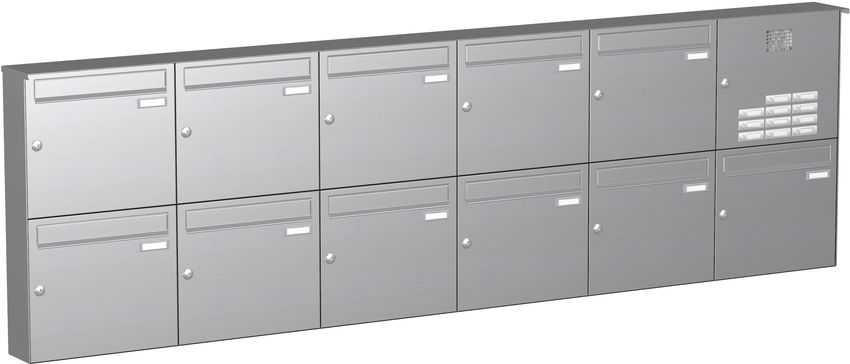 11 Max Knobloch Briefkasten Aufputz Edelstahl Funktion Audio