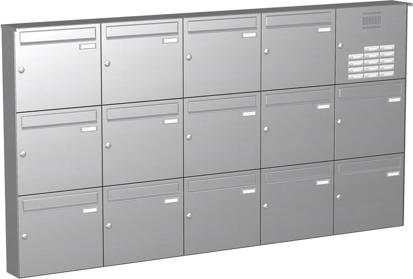 14 Max Knobloch Briefkasten Aufputz Edelstahl Funktion