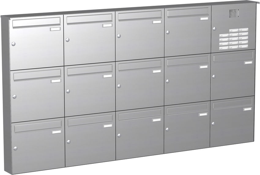 14 Max Knobloch Briefkasten Aufputz Edelstahl Funktion Audio