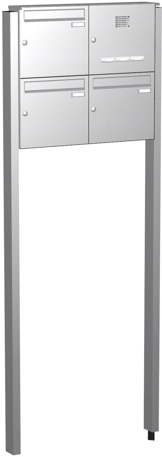 3 Max Knobloch Briefkasten Freistehend Edelstahl Funktion Audio