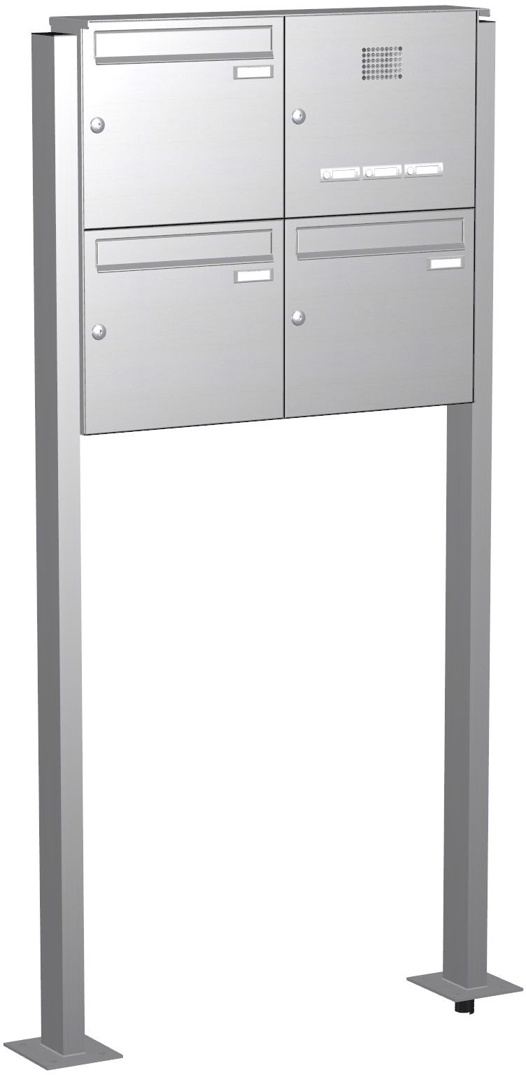 3 Max Knobloch Briefkasten Schraubfu Edelstahl Funktion Audio