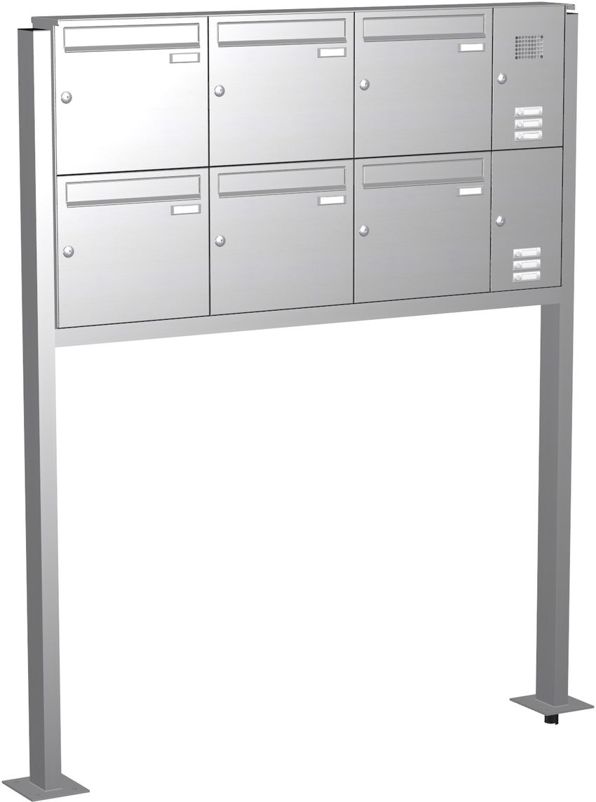 6 Max Knobloch Briefkasten Schraubfu Edelstahl Funktion Audio