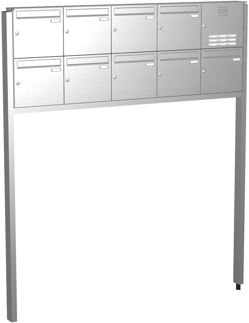 9 Max Knobloch Briefkasten Freistehend Edelstahl Funktion