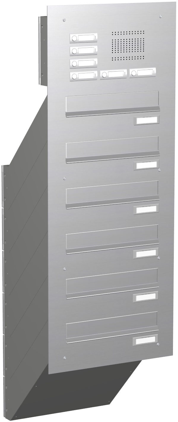 6 Max Knobloch Briefkasten Mauerdurchwurf Edelstahl Funktion