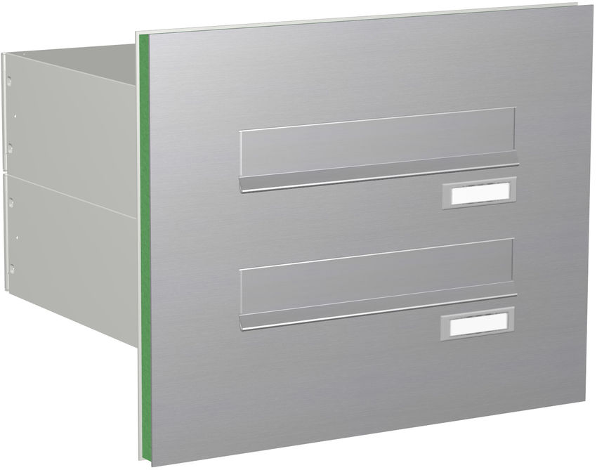 2 Max Knobloch Briefkasten Trseite Edelstahl