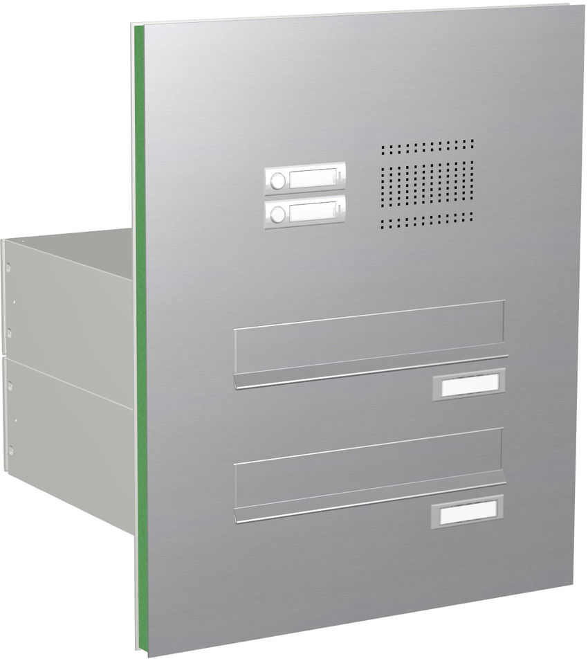 2 Max Knobloch Briefkasten Trseite Edelstahl Funktion