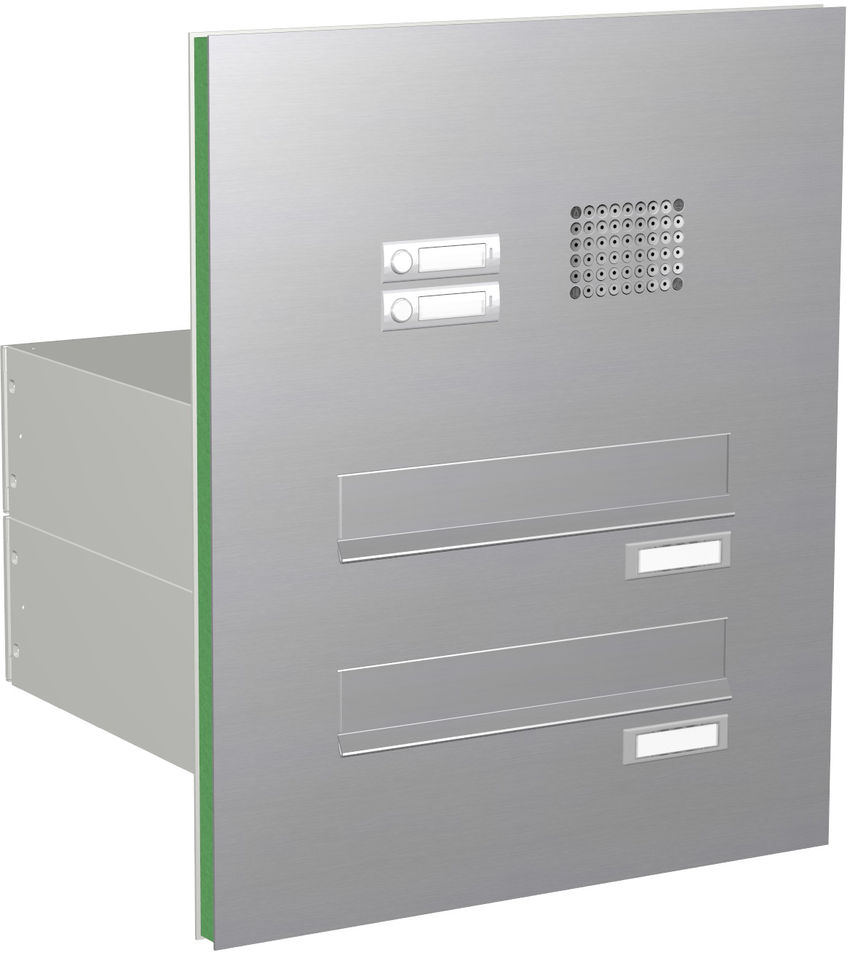 2 Max Knobloch Briefkasten Trseite Edelstahl Funktion Audio