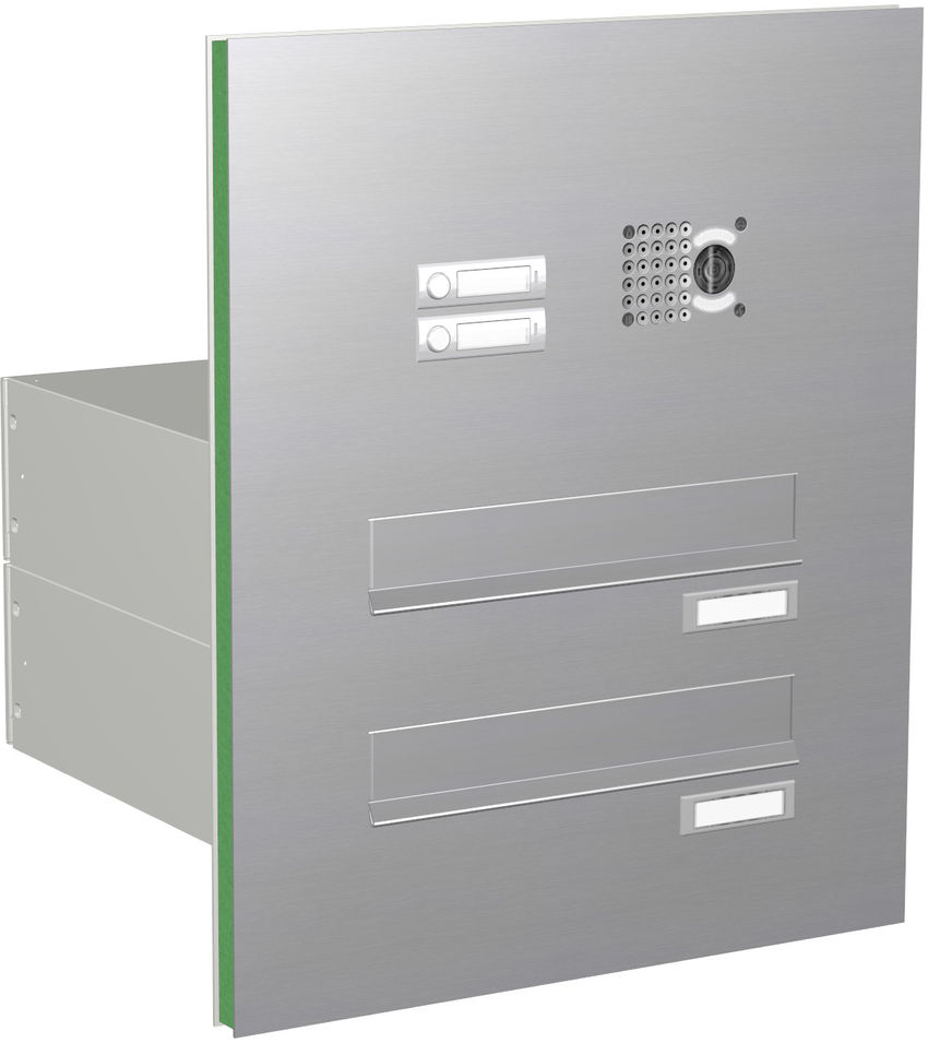 2 Max Knobloch Briefkasten Trseite Edelstahl Funktion Audio Video