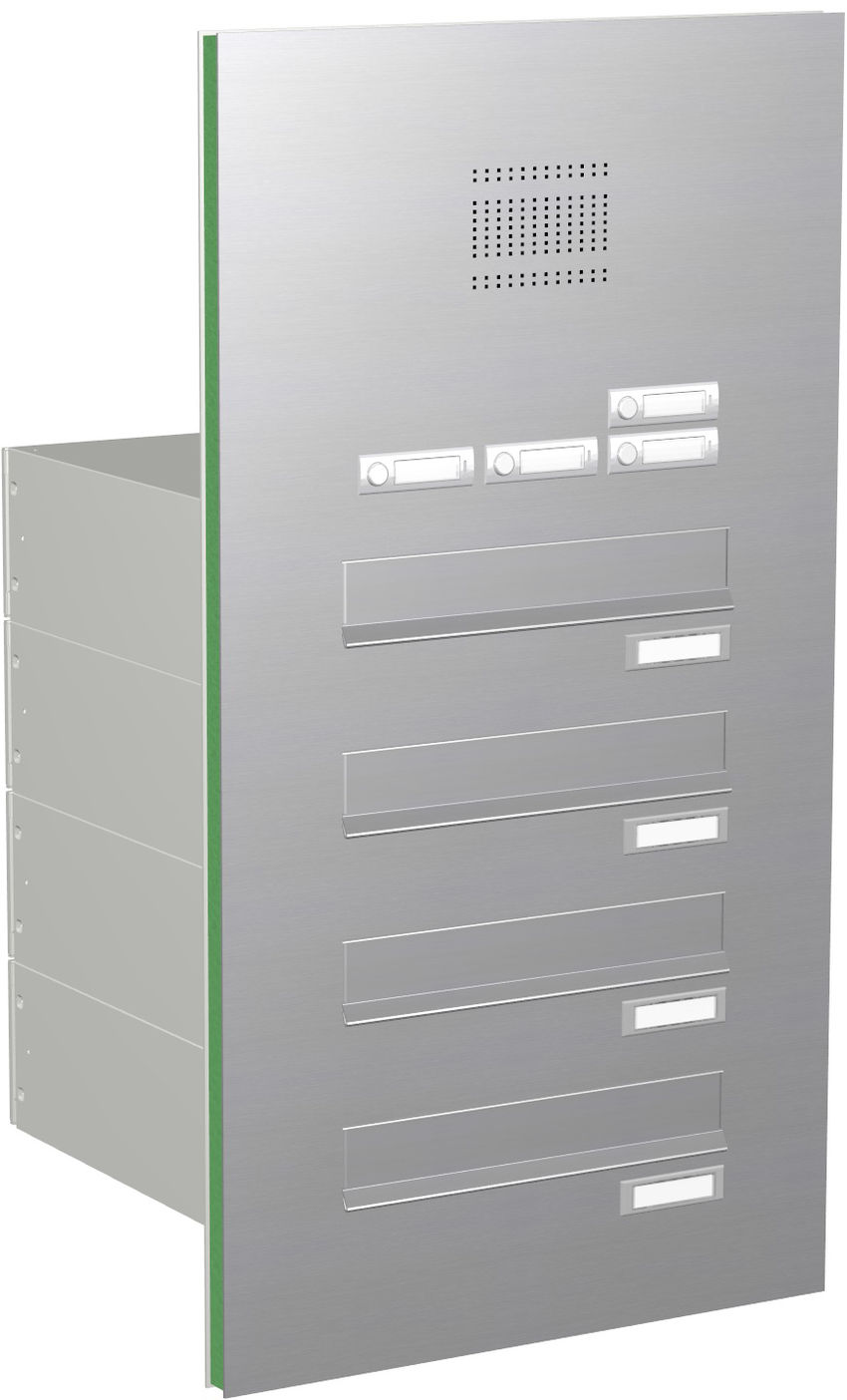 4 Max Knobloch Briefkasten Trseite Edelstahl Funktion