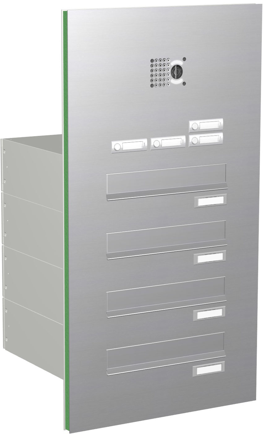 4 Max Knobloch Briefkasten Trseite Edelstahl Funktion Audio Video
